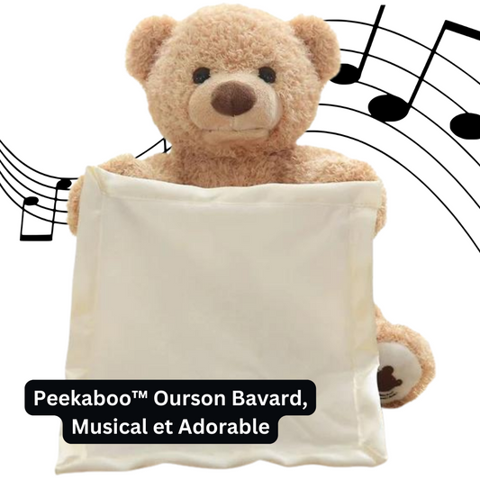 Peekaboo™ Ourson Bavard, Musical et Adorable