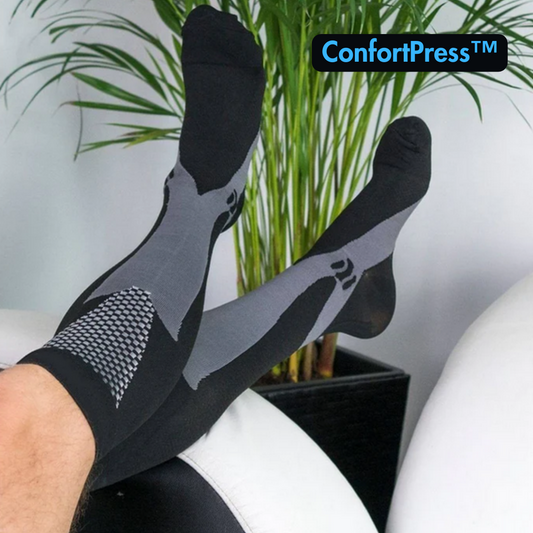 ConfortPress Chaussettes de Compression Anti Fatigue