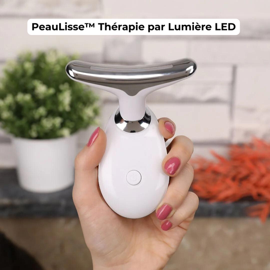 PeauLisse™ Thérapie par Lumière LED et Microcourant