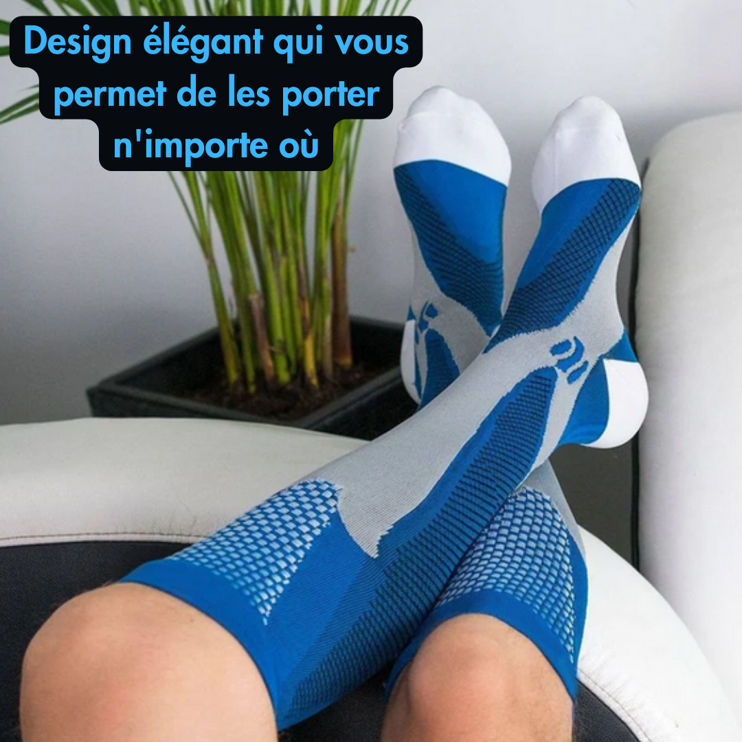 ConfortPress Chaussettes de Compression Anti Fatigue