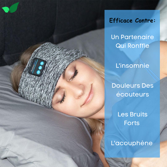 Somnus™ Bandeau Écouteurs Sans Fil Pour Dormir