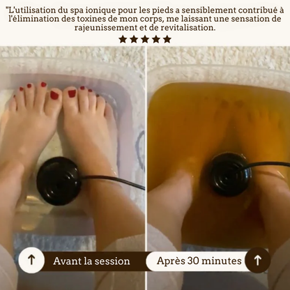 PiedPure™ Bain de Pieds Ionique Désintoxiquant