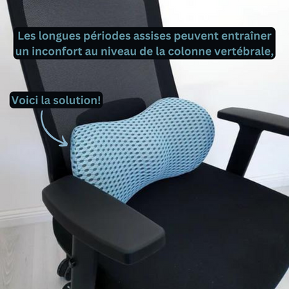 NovaConfort™ Coussin de Soutien Lombaire